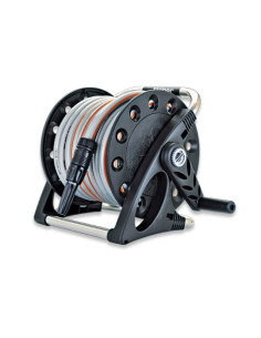 Claber Aquapony Carrete de pie Negro, Gris, Naranja