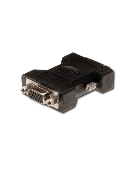 Ewent EC1250 cambiador de género para cable DVI-I 24+5 VGA Negro