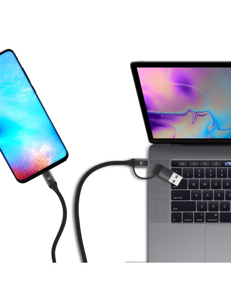 Ewent EW9918 cable USB USB 3.2 Gen 1 (3.1 Gen 1) 1 m USB C Negro