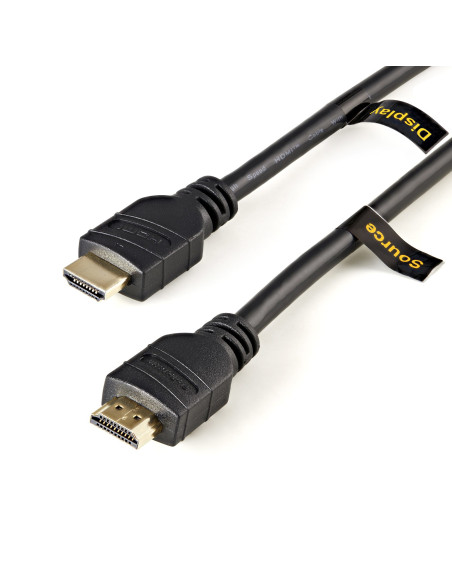 StarTech.com Cable HDMI de alta velocidad 10m - Ultra HD 4k x 2k - 2x Macho - Activo con Amplificador - CL2 - Negro