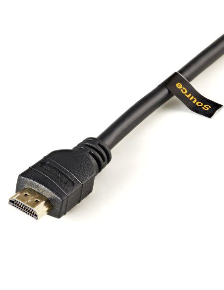 StarTech.com Cable HDMI de alta velocidad 10m - Ultra HD 4k x 2k - 2x Macho - Activo con Amplificador - CL2 - Negro