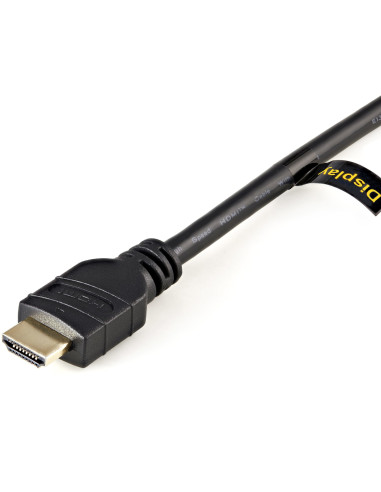 StarTech.com Cable HDMI de alta velocidad 10m - Ultra HD 4k x 2k - 2x Macho - Activo con Amplificador - CL2 - Negro
