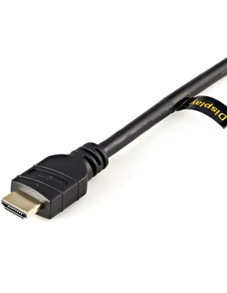 StarTech.com Cable HDMI de alta velocidad 10m - Ultra HD 4k x 2k - 2x Macho - Activo con Amplificador - CL2 - Negro