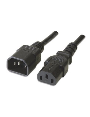 Ewent EC1913 cable de transmisión Negro 1,8 m C14 acoplador C13 acoplador