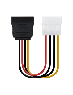 Nanocable CABLE SATA ALIMENTACION 5.25"(MOLEX 4PIN) M-SATA H 16CM OEM