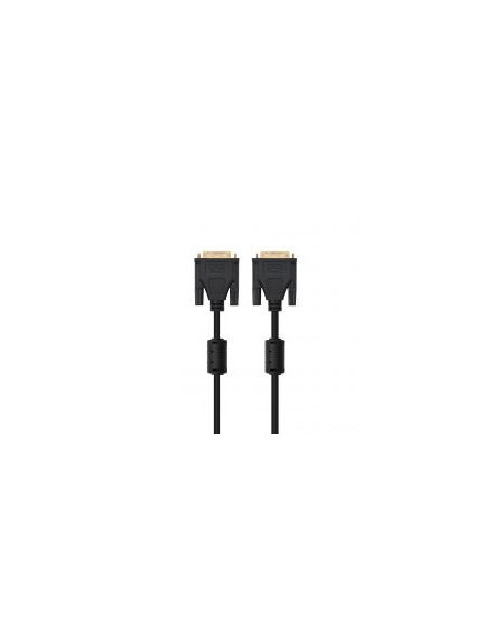 Ewent EC1200 cable DVI 1,8 m DVI-D Negro