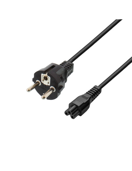 Ewent EC1907 cable de transmisión Negro 1,8 m Enchufe tipo F C5 acoplador