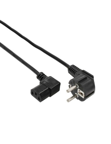 Ewent EC1910 cable de transmisión Negro 1,8 m C13 acoplador Enchufe tipo F