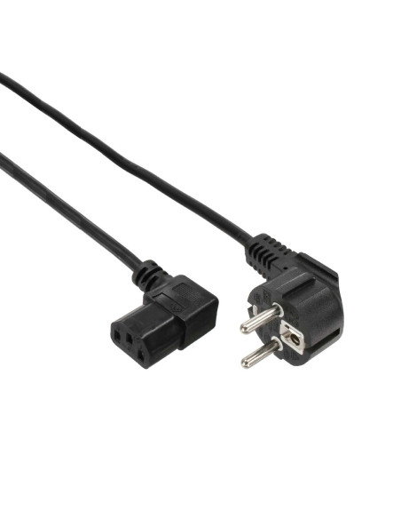 Ewent EC1910 cable de transmisión Negro 1,8 m C13 acoplador Enchufe tipo F