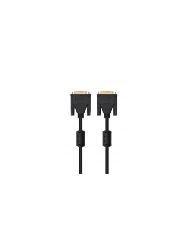 Ewent EC1201 cable DVI 3 m DVI-D Negro