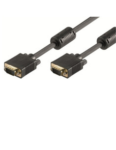 Ewent EW-110100-020-N-P cable VGA 2 m VGA (D-Sub) Negro