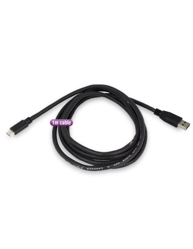 Ewent EW9649 cable USB USB 3.2 Gen 1 (3.1 Gen 1) 1 m USB C USB A Negro