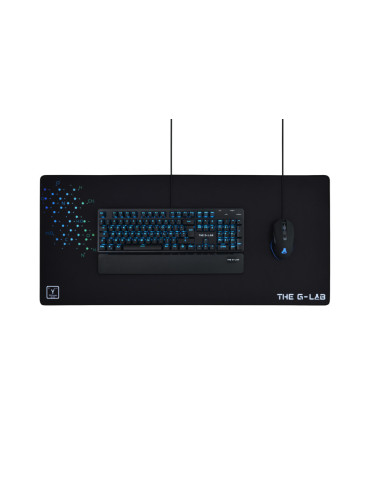 The G-Lab Pad Yttrium Alfombrilla de ratón para juegos Negro