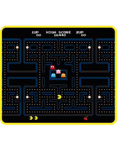 Konix 82541120979 alfombrilla para ratón Alfombrilla de ratón para juegos Negro, Amarillo