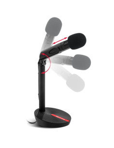 Spirit of Gamer MIC-EKO micrófono Negro Micrófono para videoconsola