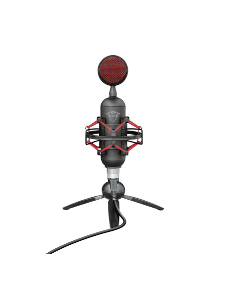 Trust GXT 244 Buzz Negro, Rojo Micrófono para PC