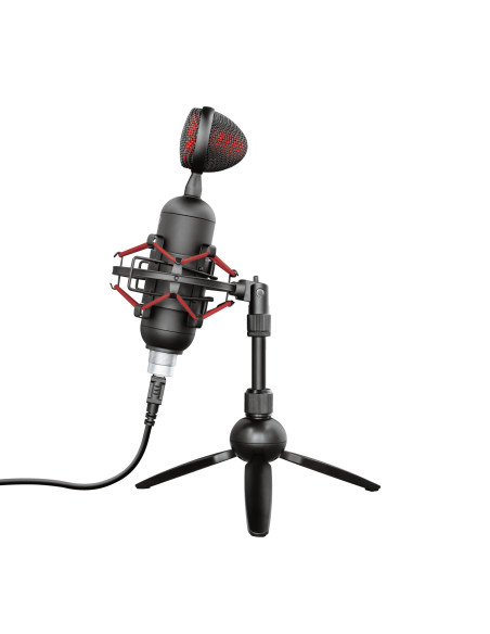 Trust GXT 244 Buzz Negro, Rojo Micrófono para PC