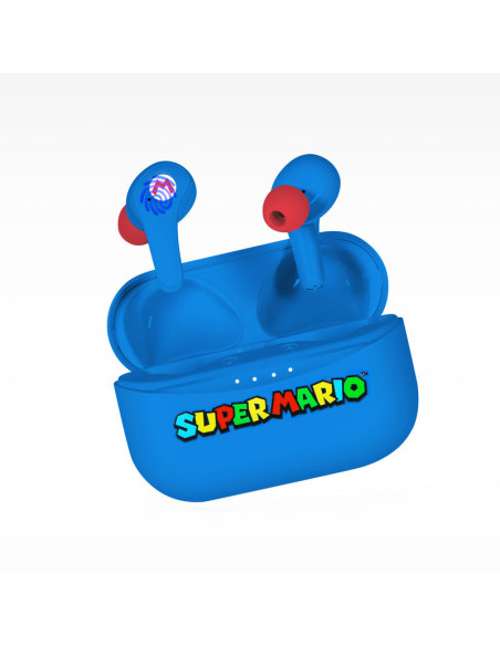 OTL Technologies Super Mario Auriculares Inalámbrico Dentro de oído Llamadas Música Bluetooth Azul