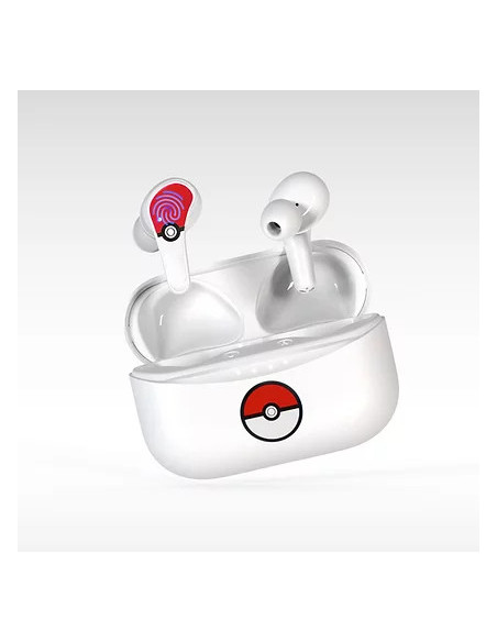 OTL Technologies Pokémon Poké ball Auriculares Inalámbrico Dentro de oído Llamadas Música Bluetooth Blanco