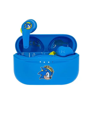 OTL Technologies SEGA Sonic the Hedgehog Auriculares Inalámbrico Dentro de oído Llamadas Música Bluetooth Azul