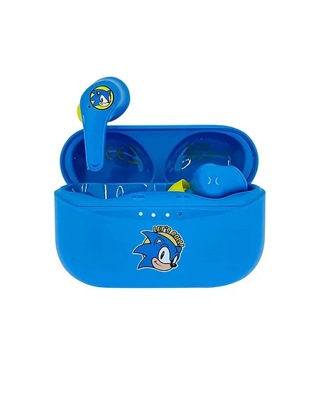 OTL Technologies SEGA Sonic the Hedgehog Auriculares Inalámbrico Dentro de oído Llamadas Música Bluetooth Azul