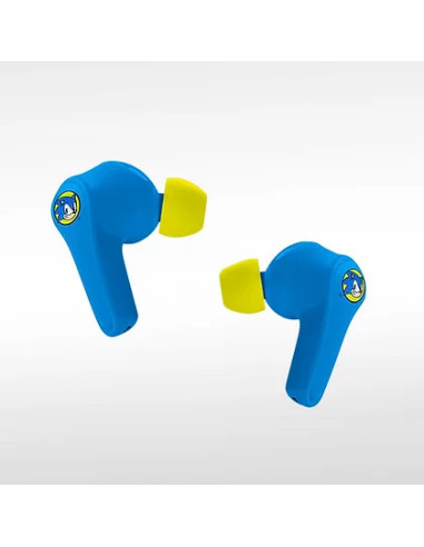 OTL Technologies SEGA Sonic the Hedgehog Auriculares Inalámbrico Dentro de oído Llamadas Música Bluetooth Azul