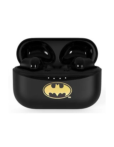 OTL Technologies DC Comics Batman Auriculares Inalámbrico Dentro de oído Llamadas Música Bluetooth Negro