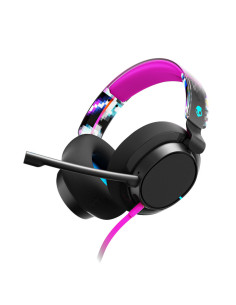 Skullcandy Slyr Pro Auriculares Alámbrico Diadema Juego Negro, Púrpura