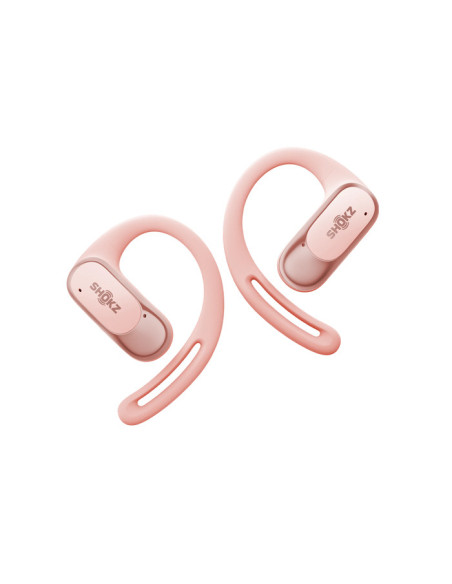 SHOKZ OpenFit Air Auriculares Inalámbrico gancho de oreja Llamadas Música Deporte Uso diario Bluetooth Rosa
