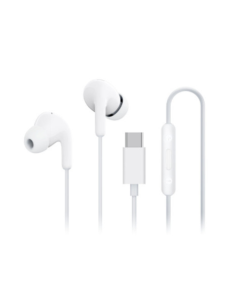 Xiaomi BHR8931GL auricular y casco Auriculares Alámbrico Dentro de oído Llamadas Música USB Tipo C Blanco