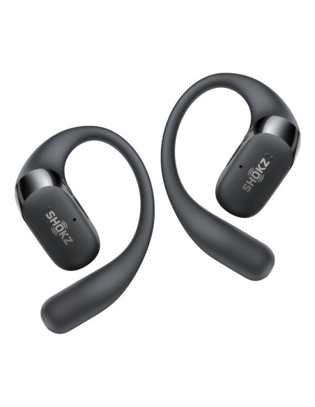 SHOKZ OpenFit 2 Auriculares Inalámbrico gancho de oreja, De oreja abierta Llamadas Música Deporte Uso diario Negro