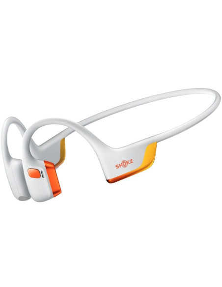 SHOKZ OpenRun Pro 2 Auriculares Inalámbrico gancho de oreja Deportes Bluetooth Naranja, Blanco