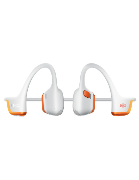SHOKZ OpenRun Pro 2 Auriculares Inalámbrico gancho de oreja Deportes Bluetooth Naranja, Blanco