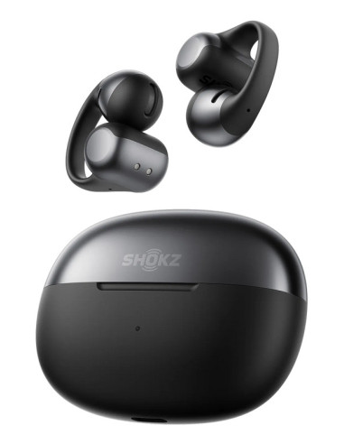 SHOKZ OpenDots ONE Auriculares Inalámbrico Clip de oreja Llamadas Música Deporte Uso diario Bluetooth Negro