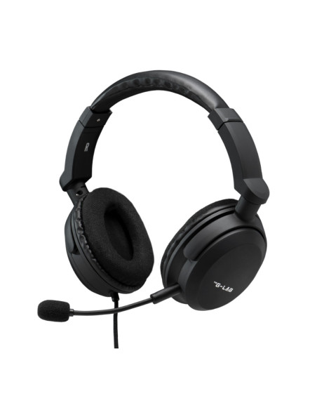 The G-Lab Korp Carbon Auriculares Alámbrico Diadema Juego Negro