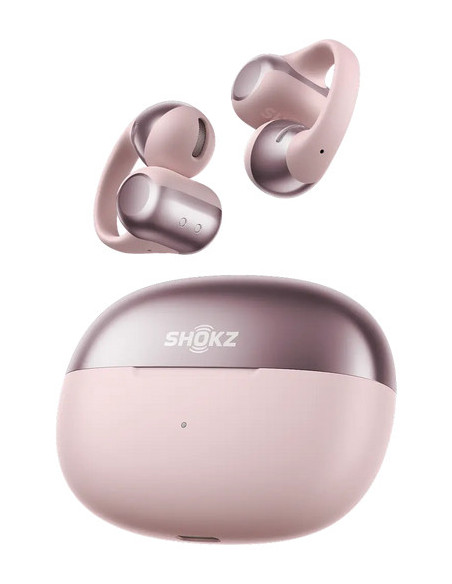 SHOKZ OpenDots ONE Auriculares Inalámbrico Clip de oreja Llamadas Música Deporte Uso diario Bluetooth Rosa