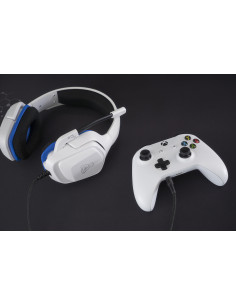 The G-Lab Korp Cobalt Auriculares Alámbrico Diadema Juego Blanco 2