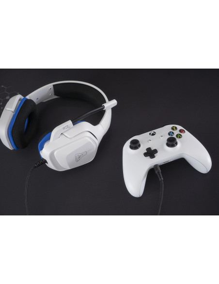 The G-Lab Korp Cobalt Auriculares Alámbrico Diadema Juego Blanco