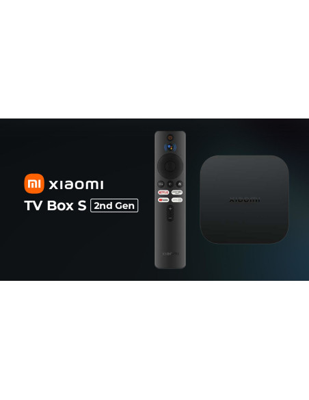Xiaomi TV Box S Negro 4K Ultra HD 8 GB Wifi