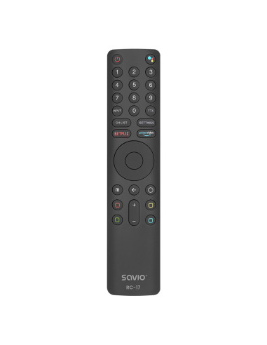 Savio SAVPILOTRC17 XIAOMI mando a distancia IR Bluetooth TV Botones