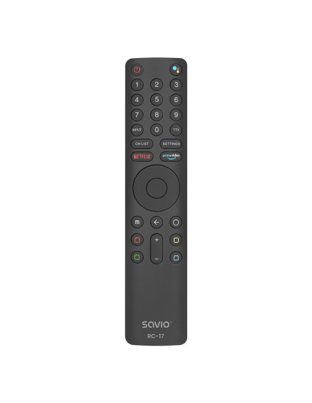 Savio SAVPILOTRC17 XIAOMI mando a distancia IR Bluetooth TV Botones