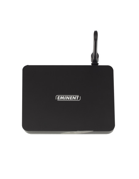 Eminent EM7680 convertidor de Smart TV Negro 4K Ultra HD 8 GB Wifi Ethernet