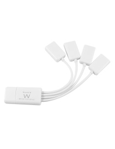 Ewent EW1110 hub de interfaz 480 Mbit s Blanco