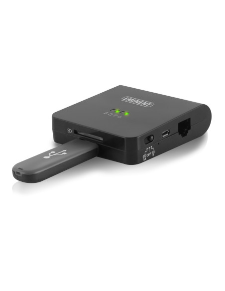 Eminent EM4620 lector de tarjeta Wi-Fi Interno Negro