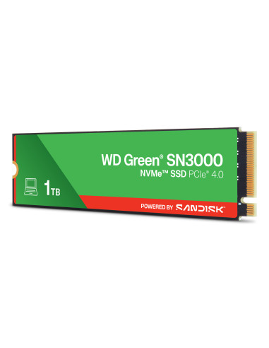 SanDisk Green WD SN3000 NVMe 1 TB M.2 PCI Express 4.0 QLC 3D NAND