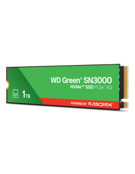 SanDisk Green WD SN3000 NVMe 1 TB M.2 PCI Express 4.0 QLC 3D NAND