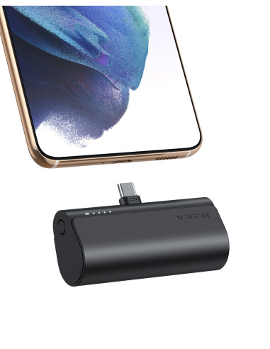 VEGER PlugOn-L VG-W0556 PowerBank 5000mah PD20W Type-C connector built-in