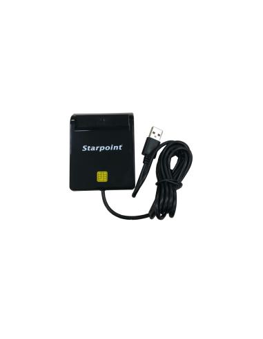 Cherry STP_SCRZW-1 lector tarjeta chip USB 2.0 negro