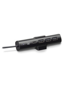 Ewent EW1317 cargador de dispositivo móvil Universal Negro Corriente alterna Interior