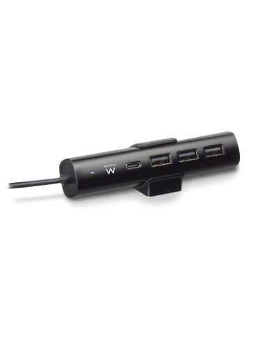 Ewent EW1317 cargador de dispositivo móvil Universal Negro Corriente alterna Interior